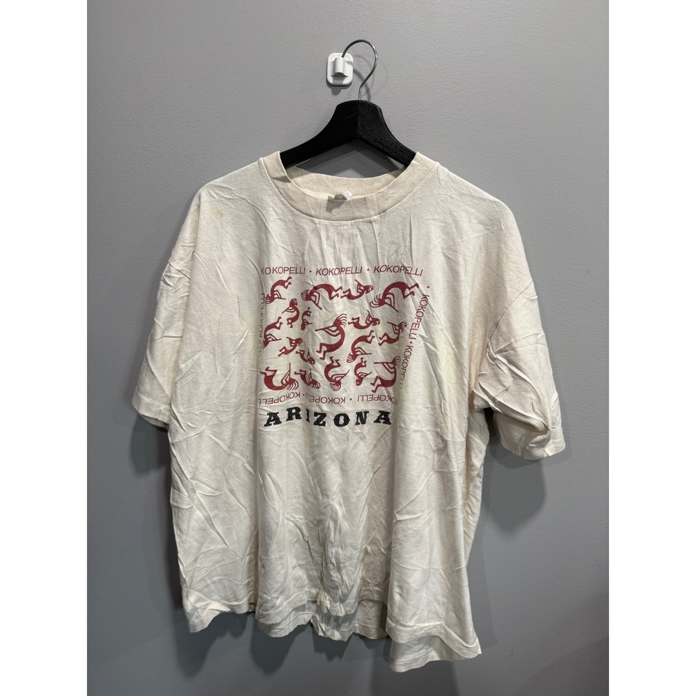 Vintage Arizona‎ Kokopelli T Shirt Hazelwoods Made in USA XL Large